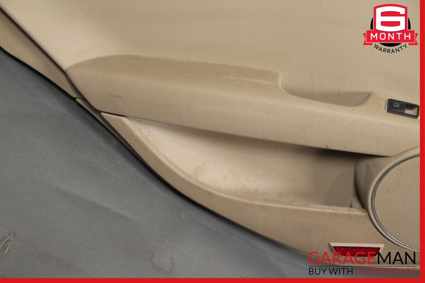 08-14 Mercedes W204 C300 C250 Rear Left Side Interior Door Panel Assembly Beige