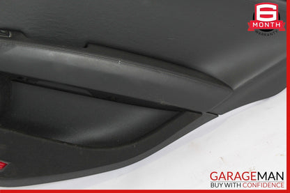 08-14 Mercedes W204 C300 C63 AMG Sedan Rear Right Interior Door Trim Panel Black