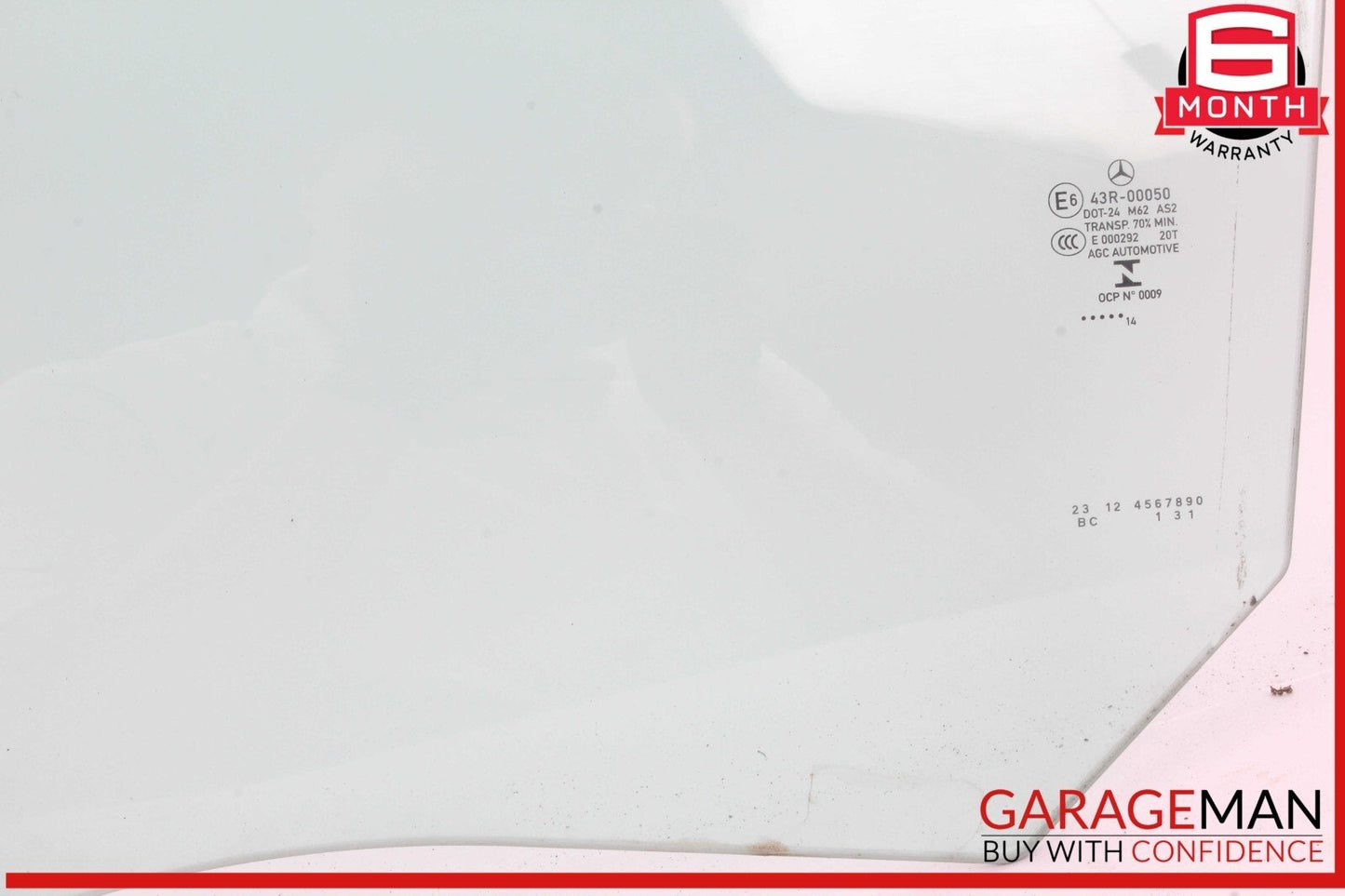 14-18 Mercedes W117 CLA45 AMG Rear Left Driver Side Door Window Glass OEM