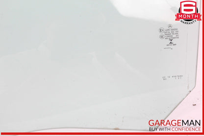 14-18 Mercedes W117 CLA45 AMG Rear Left Driver Side Door Window Glass OEM
