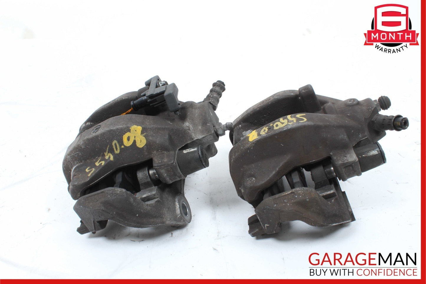 07-14 Mercedes W221 S550 CL550 Rear Left & Right Brake Caliper Calipers Set OEM