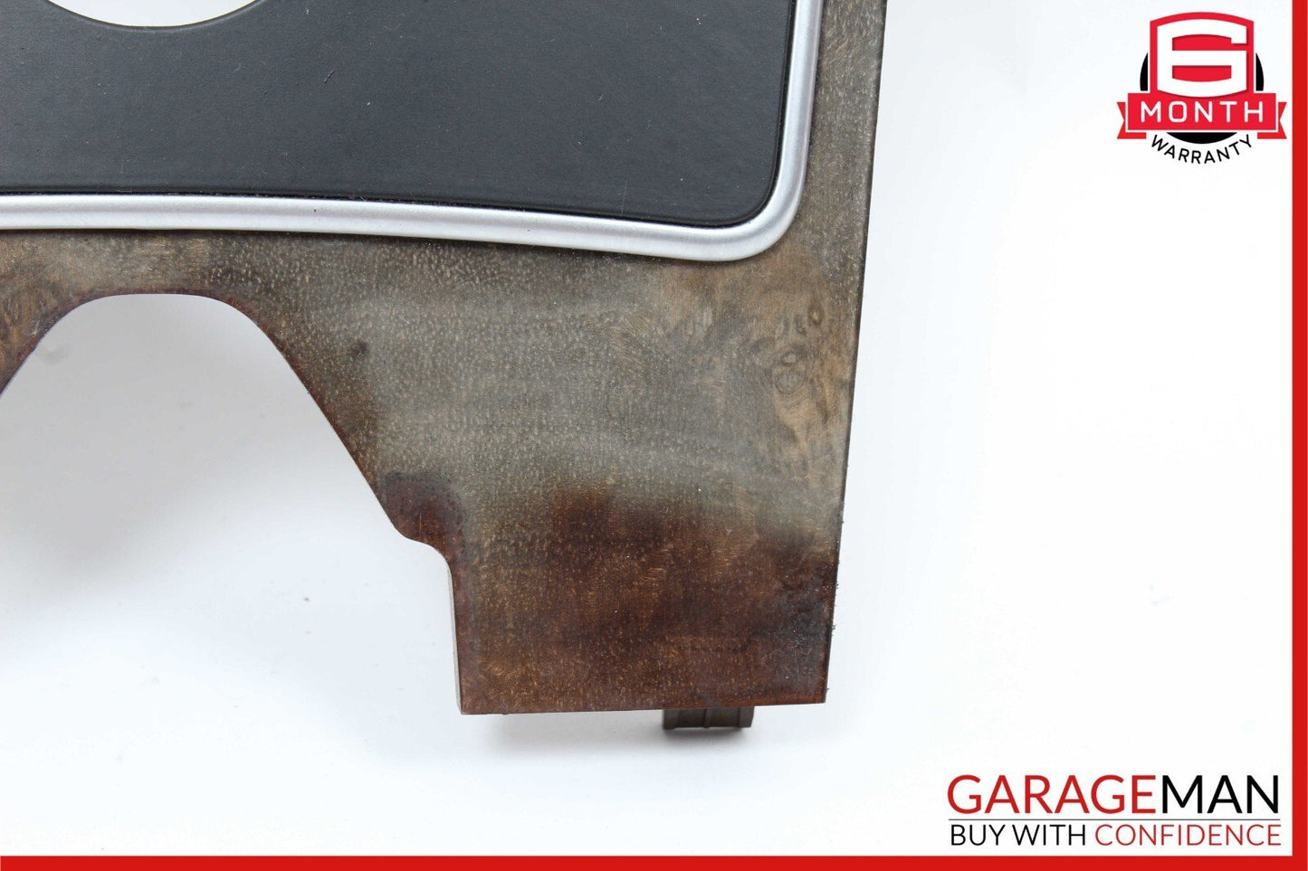 10-13 Mercedes W212 E400 E350 E550 Center Console Switch Trim Bezel Wood OEM