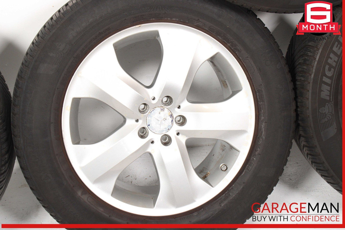 09-12 Mercedes X164 GL350 GL450 8.5Jx19H2 Complete Wheel Tire Rim Set of 4 Pc