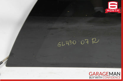 07-12 Mercedes X164 GL450 Rear Right Side Quarter Window Glass Pane OEM