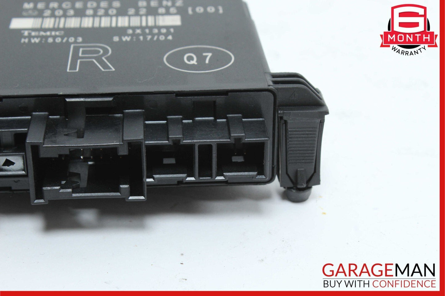 01-07 Mercedes W203 C230 C240 Rear Right Door Control Module 2038202285 OEM