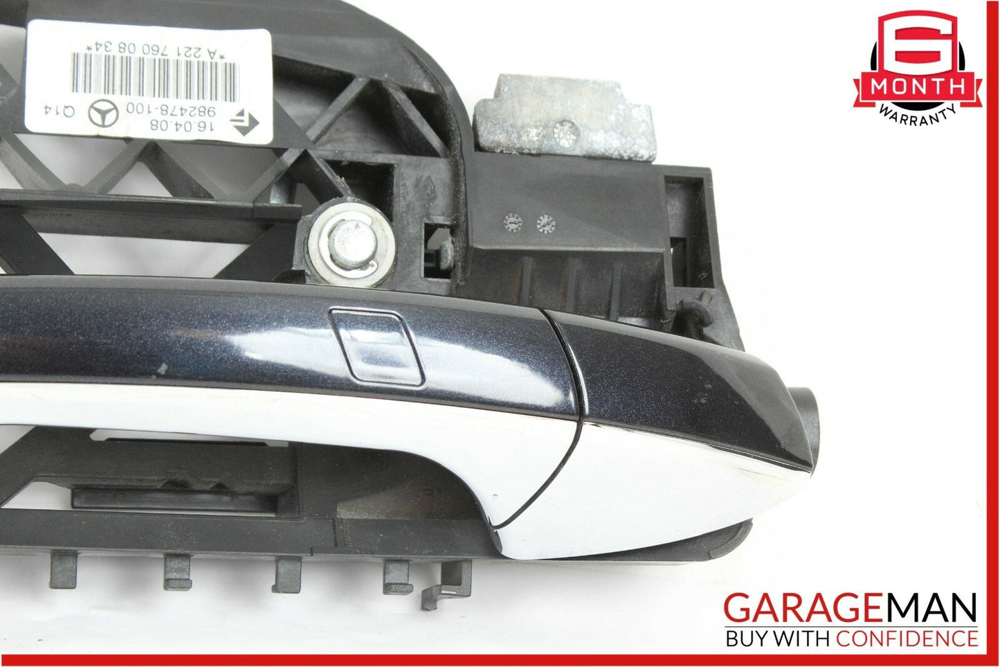 07-13 Mercedes W221 S550 Rear Right Exterior Door Handle Keyless Go Black