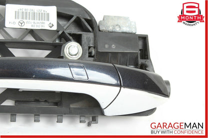 07-13 Mercedes W221 S550 Rear Right Exterior Door Handle Keyless Go Black