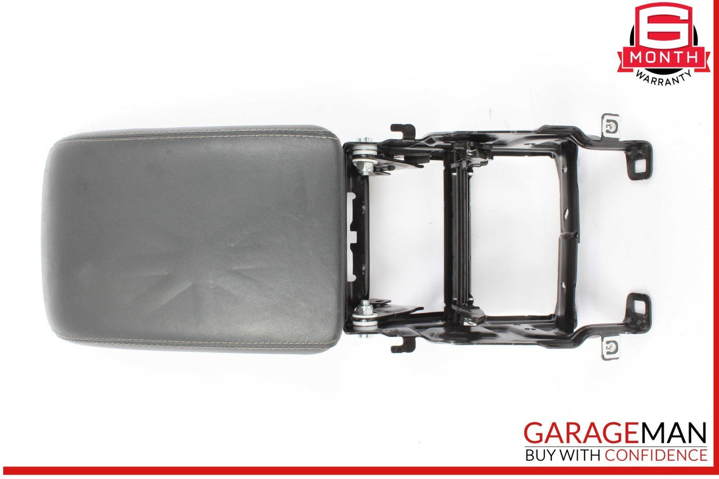 09-16 Audi S4 A4 Front Center Console Leather Arm Rest Armrest Lid Assembly OEM