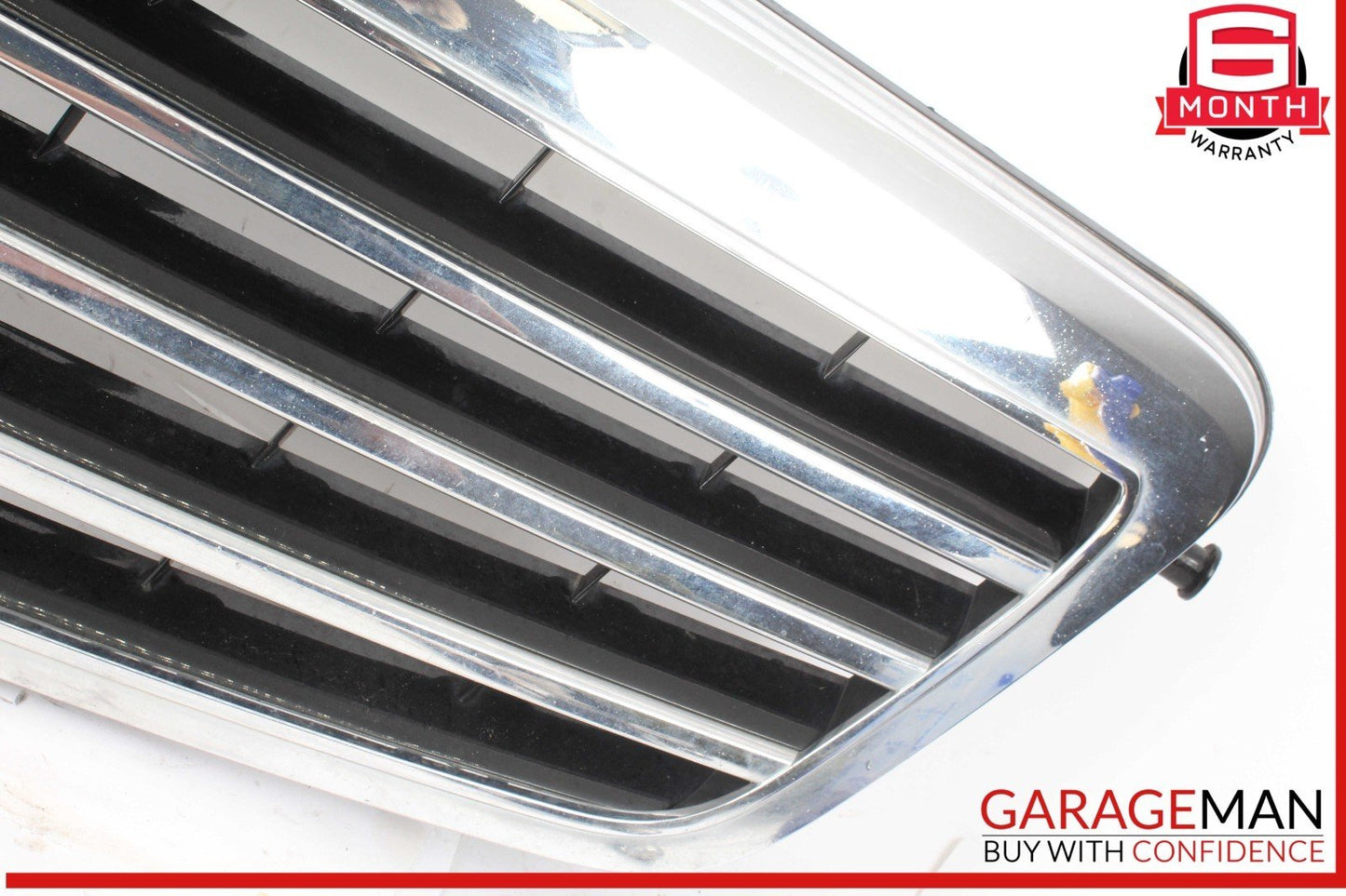 07-09 Mercedes W211 E350 E550 Front Center Bumper Grill Grille Trim Cover Panel