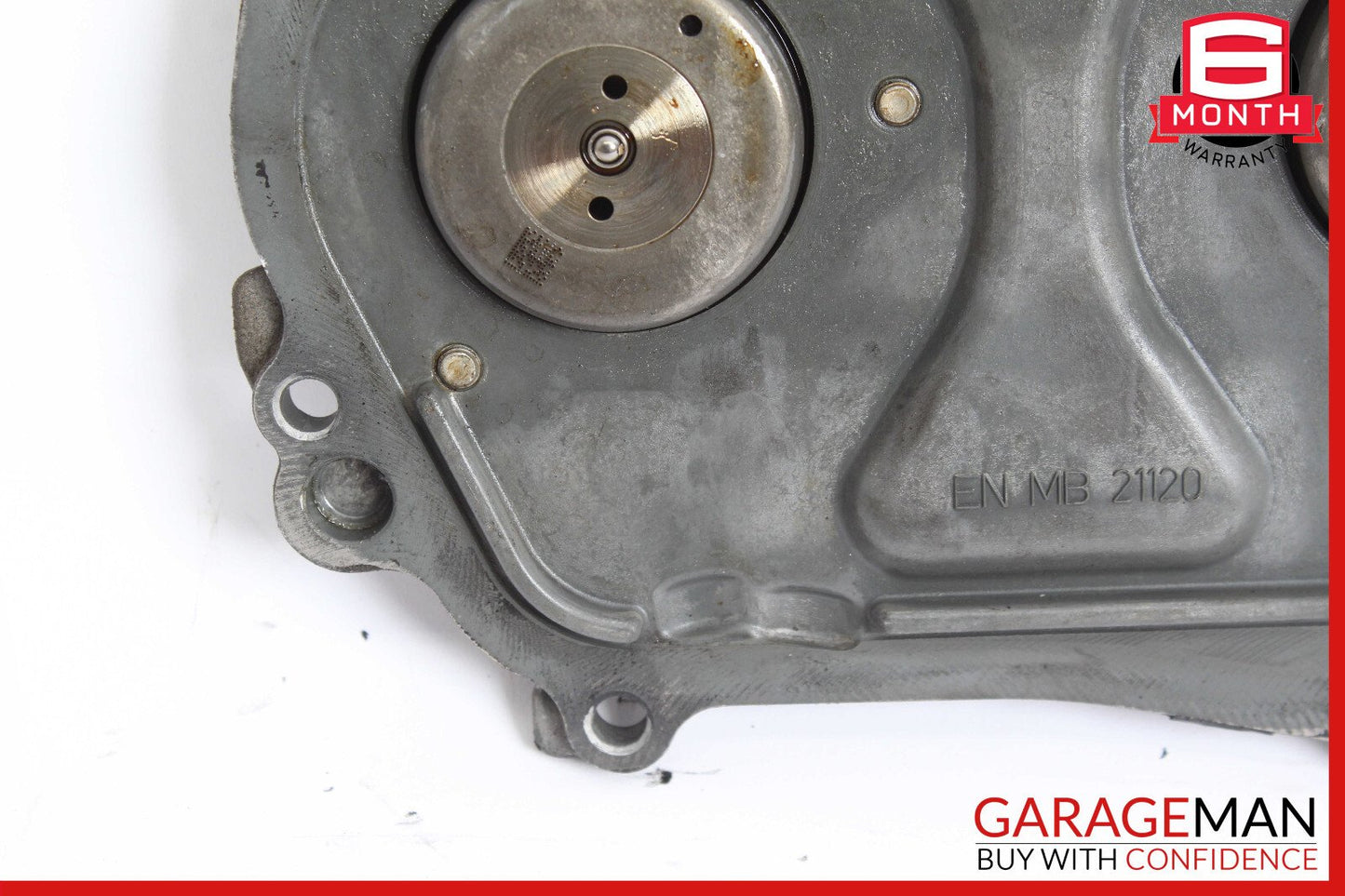 12-18 Mercedes X166 GL450 Front Right / Left Engine Timing Chain Cover Plate