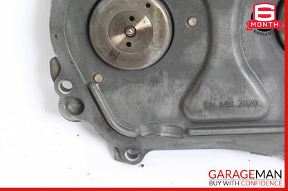 12-18 Mercedes X166 GL450 Front Right / Left Engine Timing Chain Cover Plate