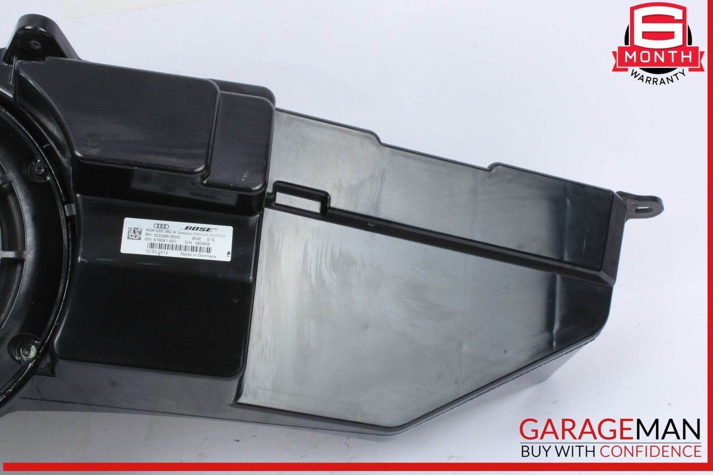 12-18 Audi A7 Bose Rear Trunk Subwoofer Sub Woofer Audio Speaker Box OEM