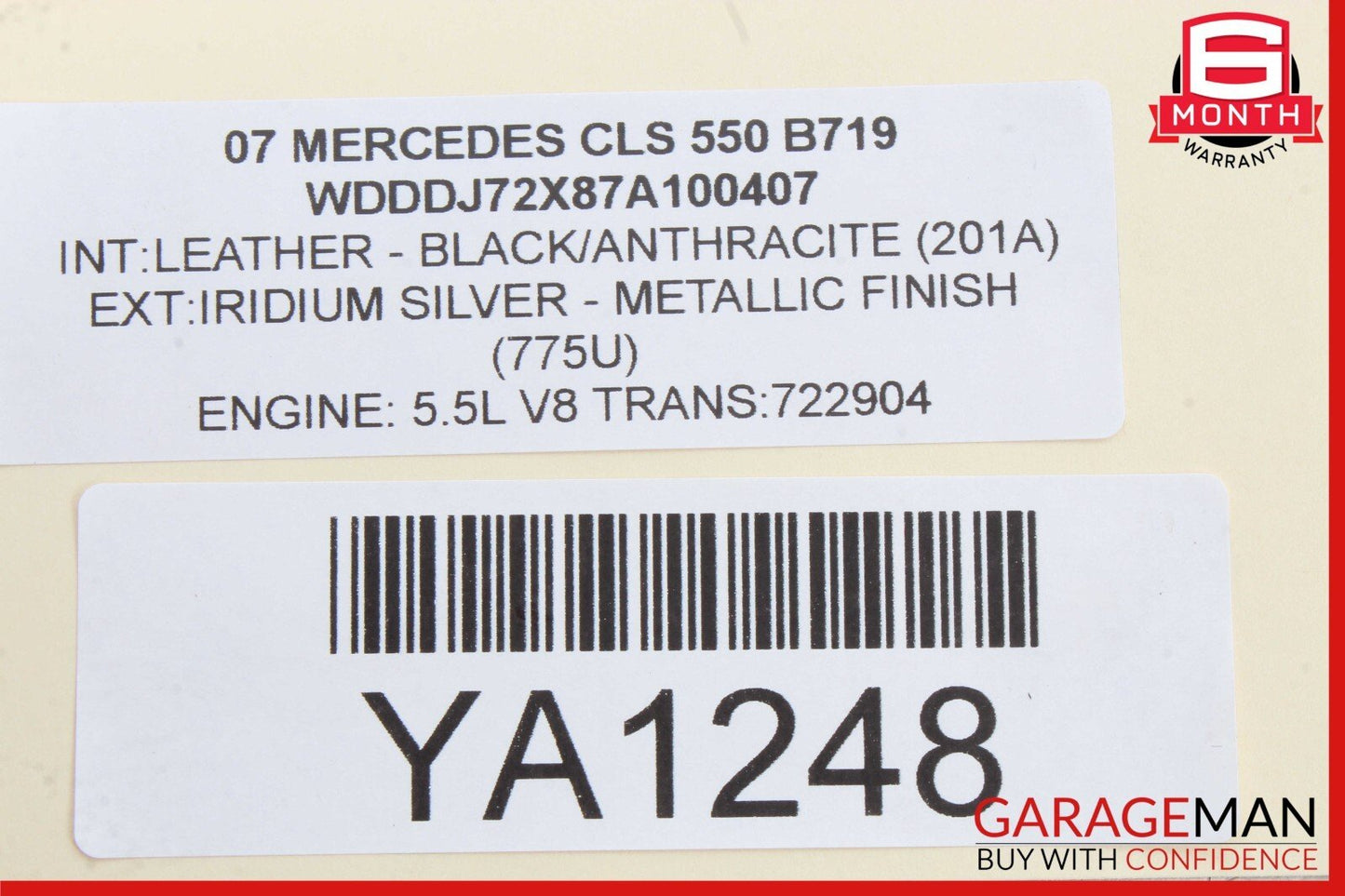 07-11 Mercedes W219 CLS550 E350 Antenna Booster Module Phone Amplifier AMP