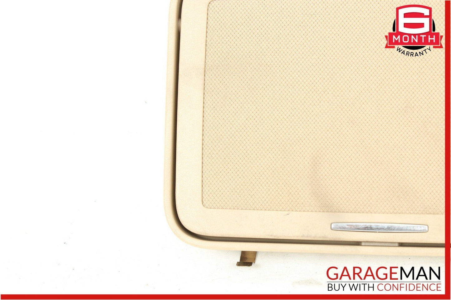 07-09 Mercedes W221 S550 Rear Left / Right Side Overhead Vanity Mirror Brown OEM