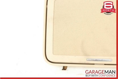 07-09 Mercedes W221 S550 Rear Left / Right Side Overhead Vanity Mirror Brown OEM