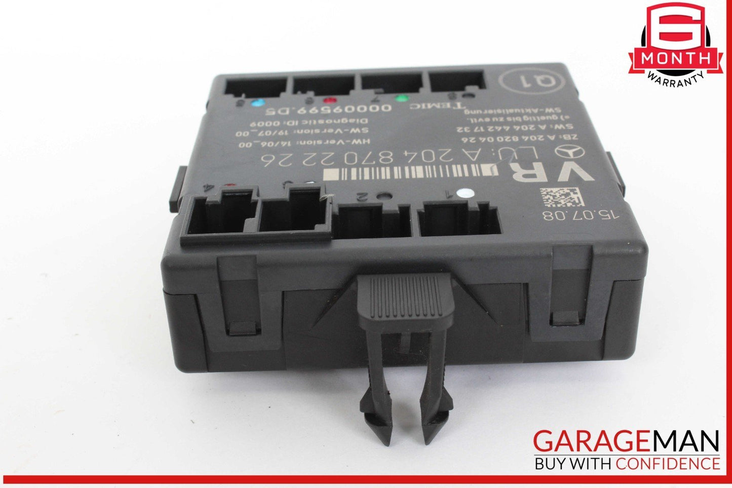 08-18 Mercedes W204 C300 Front Right Passenger Side Door Control Module Unit OEM
