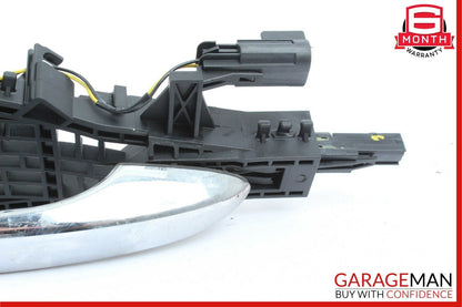 14-17 Maserati Ghibli Front Left Side Exterior Door Handle Assembly Silver OEM