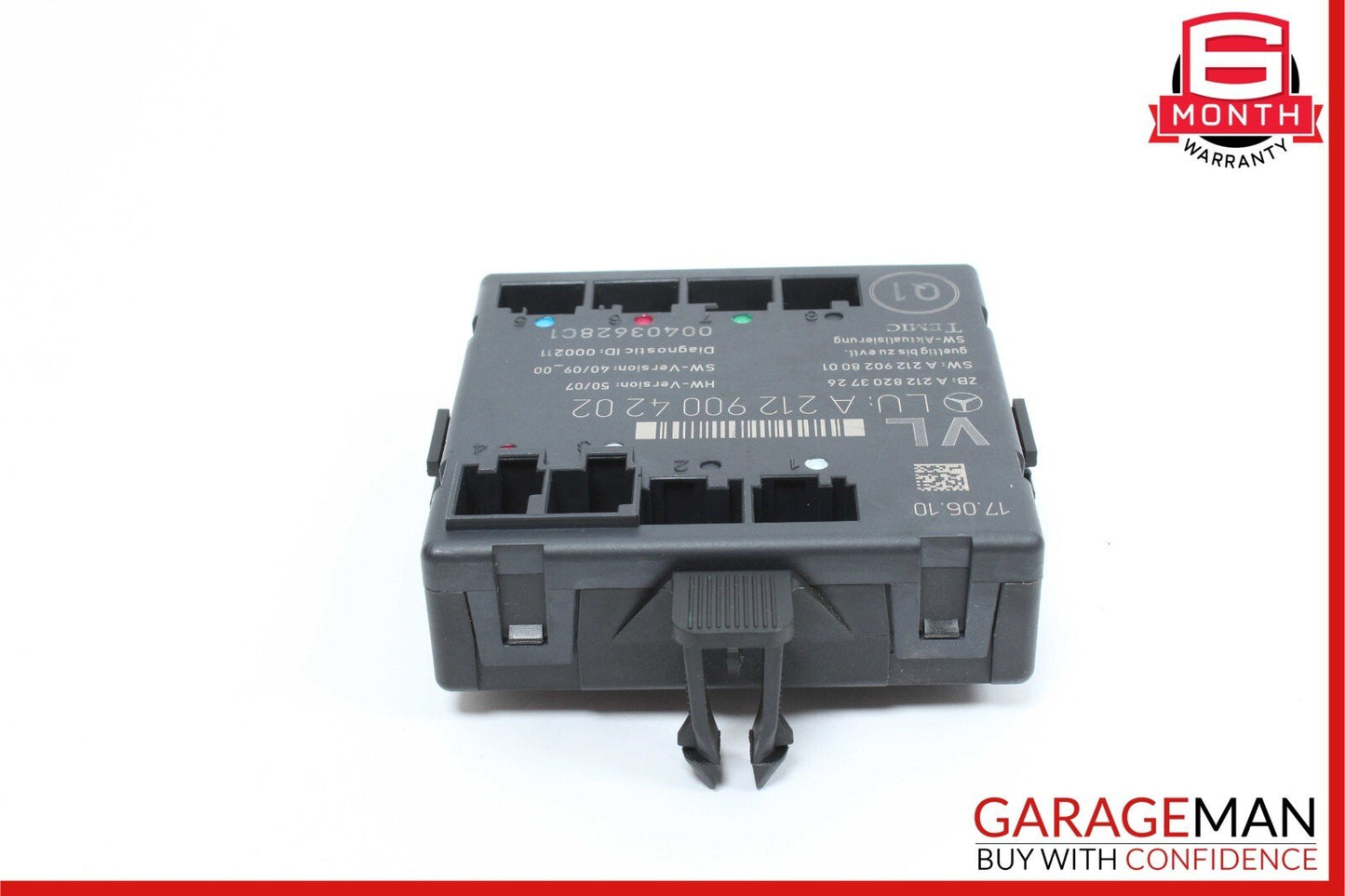 08-18 Mercedes C250 C63 AMG E350 Front Left Driver Side Door Control Module Unit