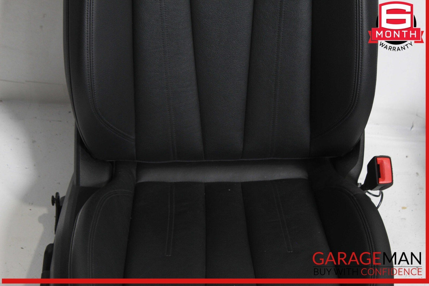 17-19 Audi A4 Front Complete Seat Cushion Cover Assy Set of 2 Pc OEM