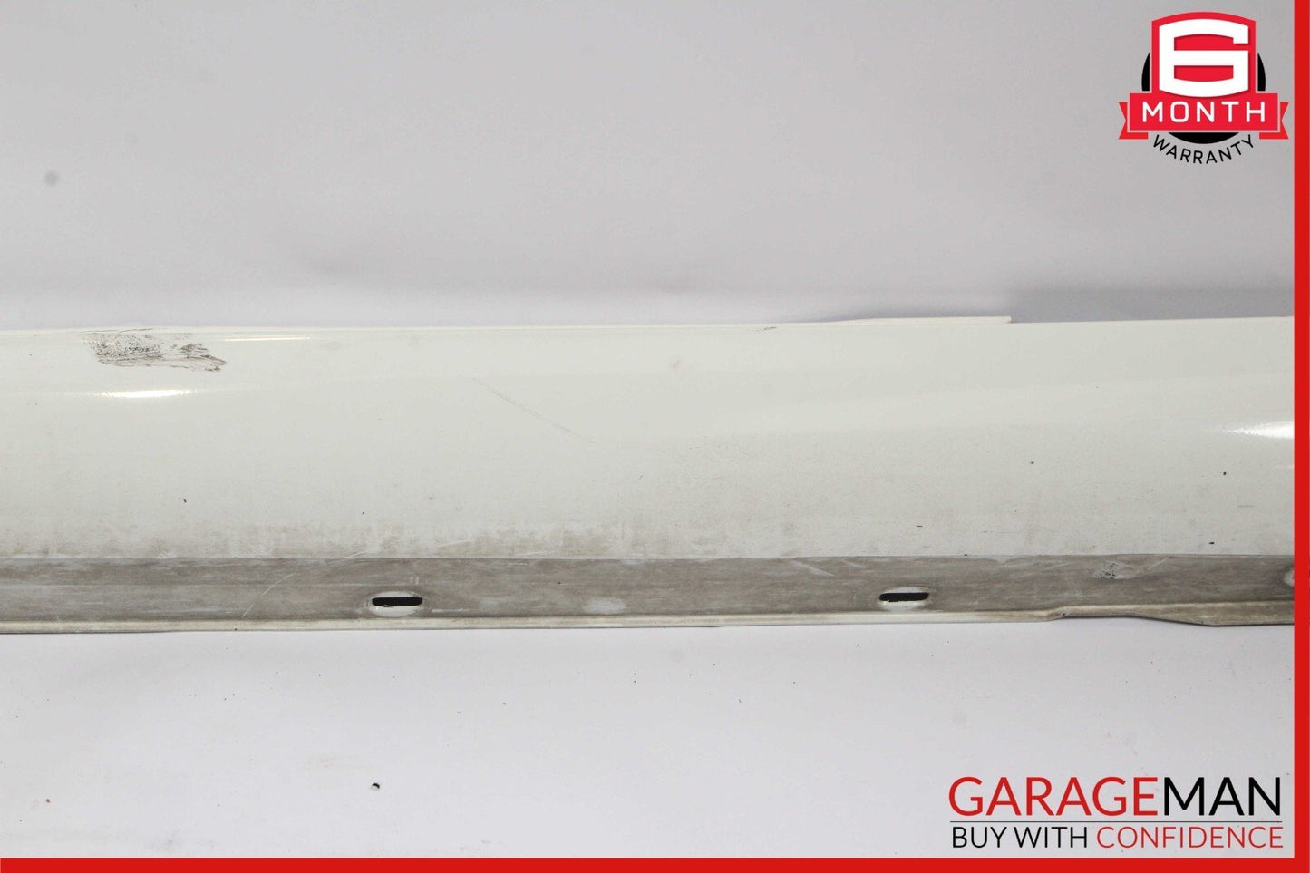 12-14 Mercedes W204 C250 Coupe Sport Left Side Skirt Rocker Moulding Polar White