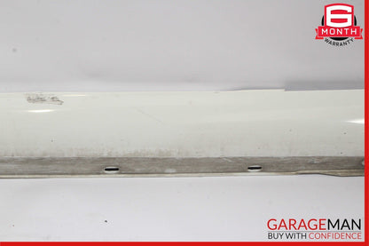 12-14 Mercedes W204 C250 Coupe Sport Left Side Skirt Rocker Moulding Polar White