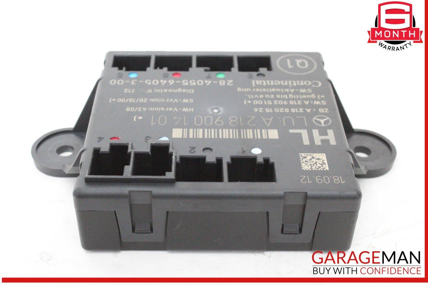 08-18 Mercedes W204 C250 CGI Rear Left Driver Side Door Control Module Unit OEM