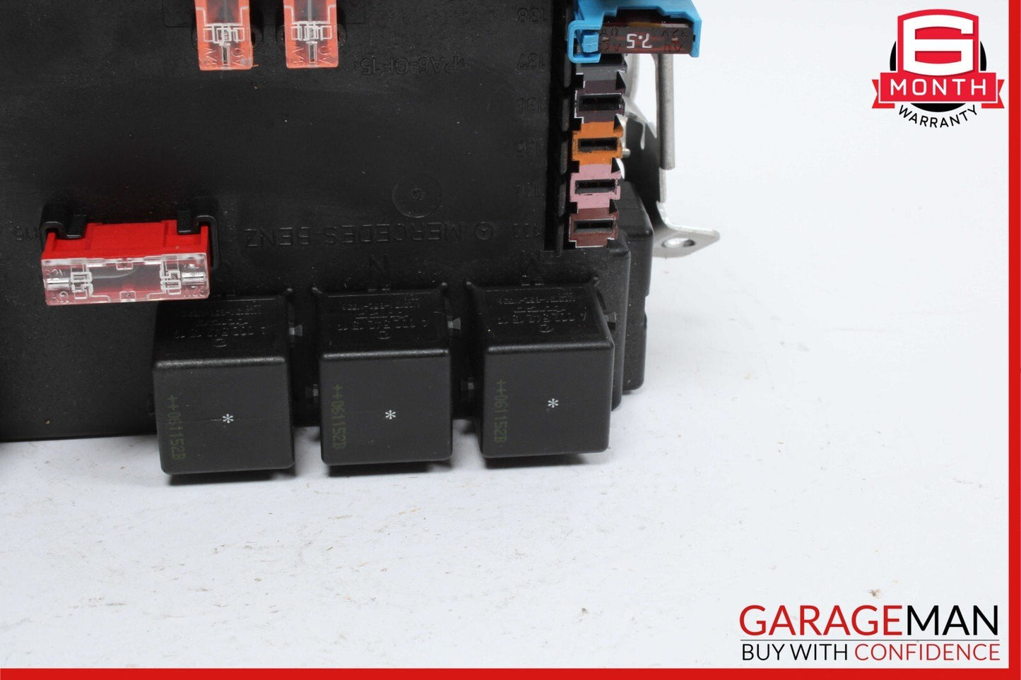 07-09 Mercedes W221 S550 CL550 Rear Trunk Relay Junction Fuse Box 2215450801 OEM