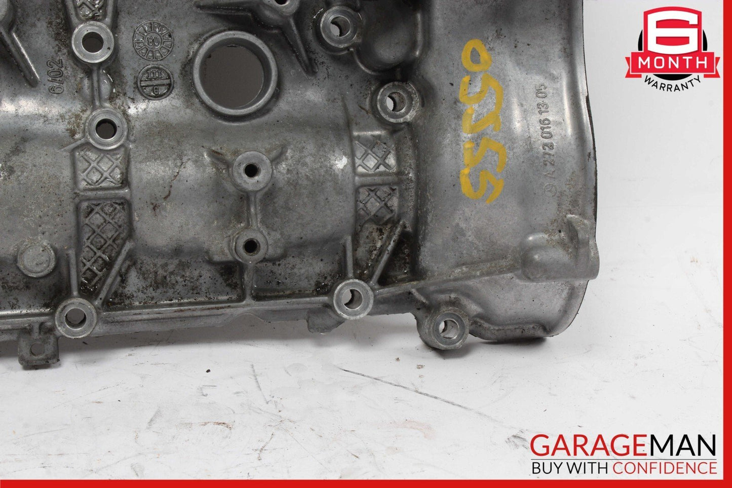 06-13 Mercedes W220 S55 AMG Right Side Engine Motor Cylinder Head Valve Cover