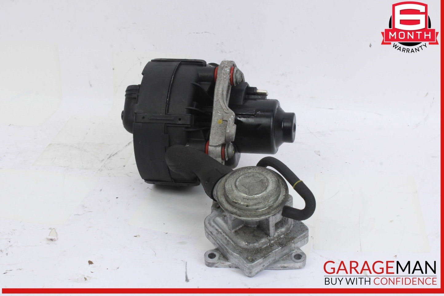 05-15 Mercedes W211 E350 Air Injection Smog Pump w/ Valve & Pump Bracket OEM