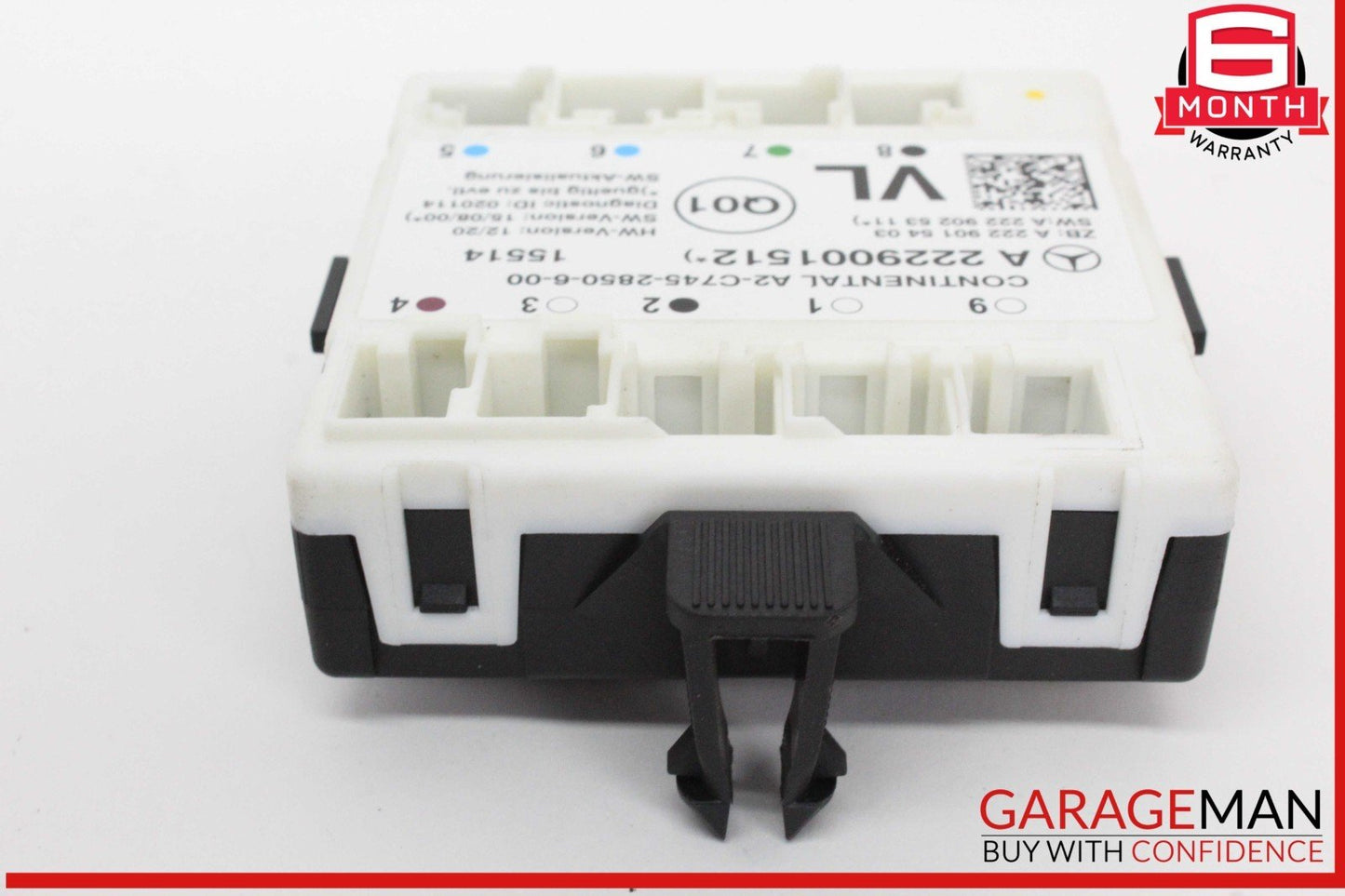 15-20 Mercedes W205 C300 Front Left Driver Side Door Control Module Unit OEM