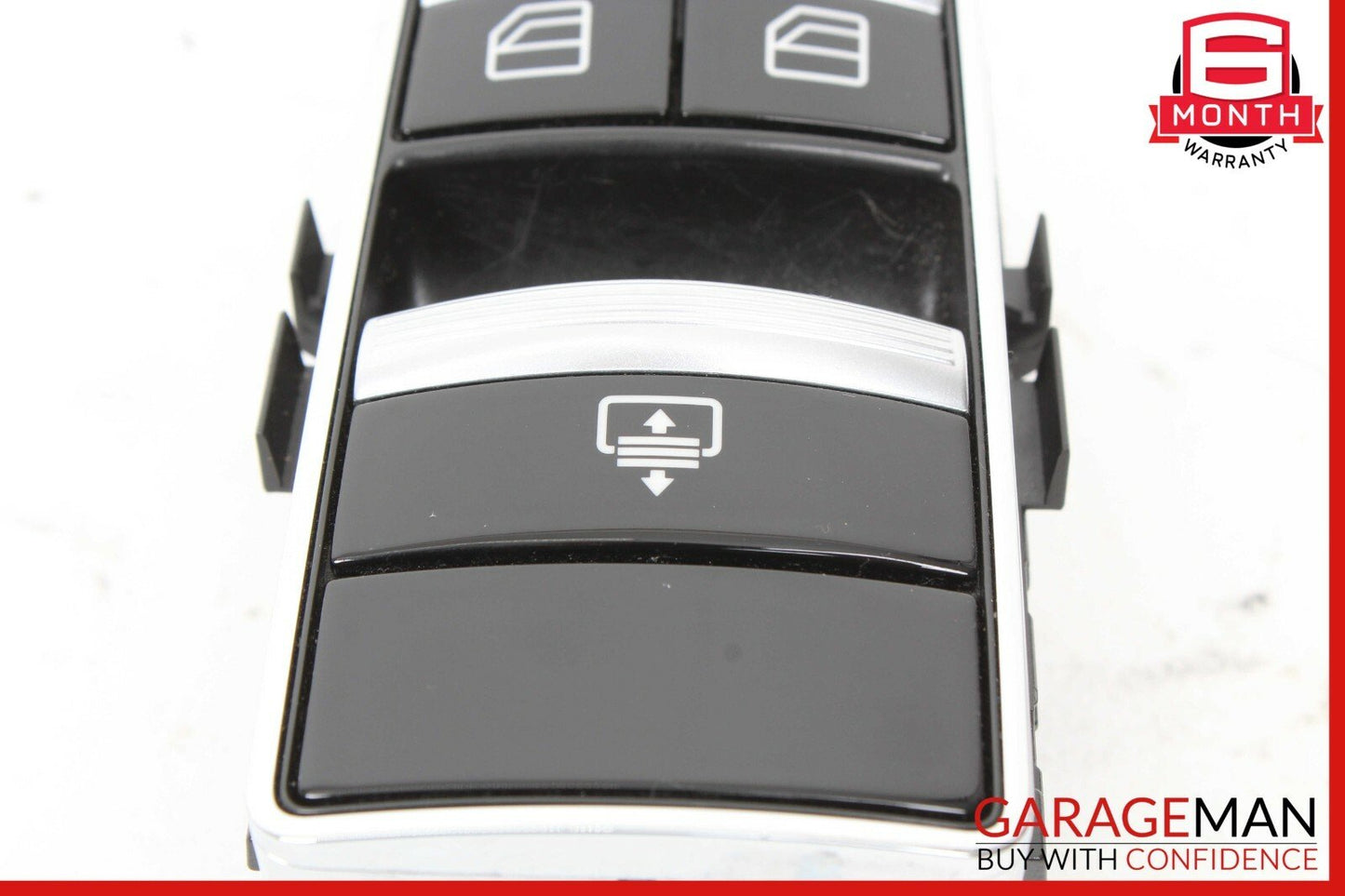 07-13 Mercedes W221 S400 S550 Rear Window Glass & Shade Regulator Switch Q4 OEM
