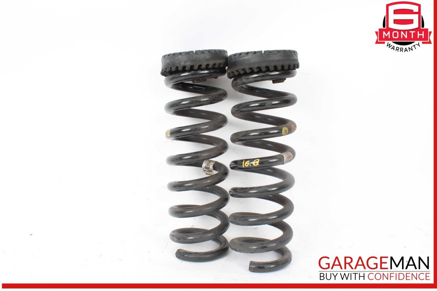 14-17 Maserati Quattroporte Rear Right & Rear Left Side Coil Spring Set OEM