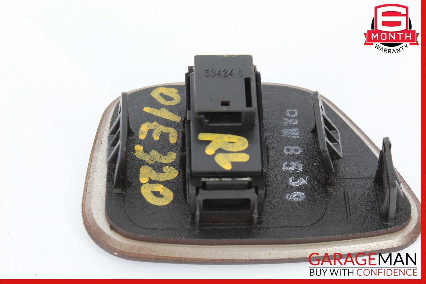 98-02 Mercedes W210 E320 E420 E55 AMG Rear Left Side Window Switch Trim Wood