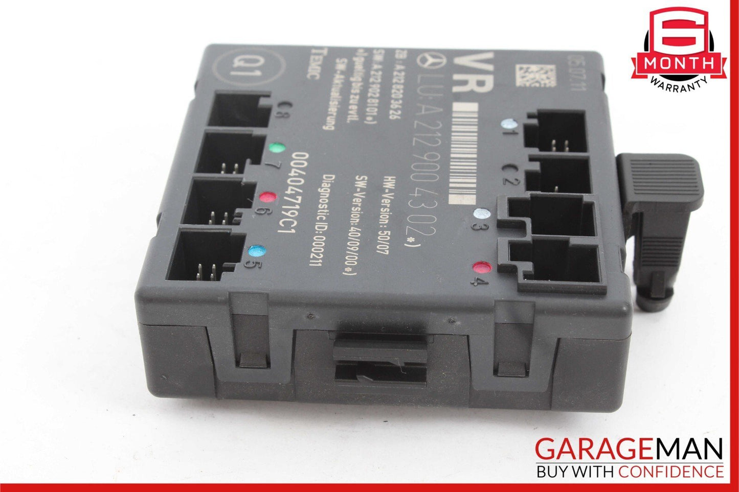 08-18 Mercedes C250 CLS400 E400 E350 Front Right Side Door Control Module Unit