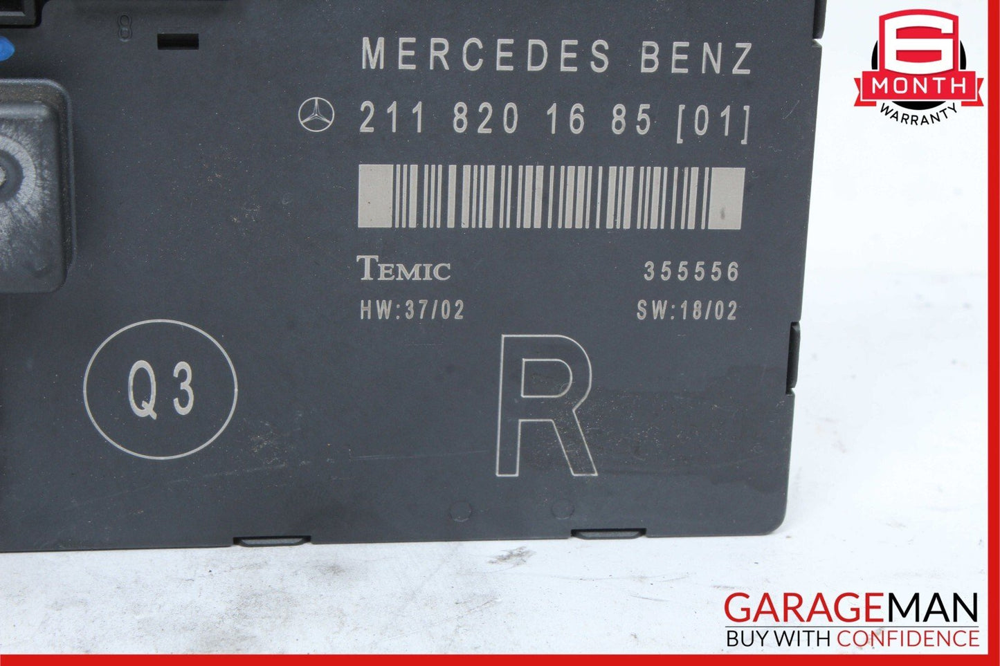 03-09 Mercedes W211 E350 E550 Front Right Passenger Door Controller Module OEM