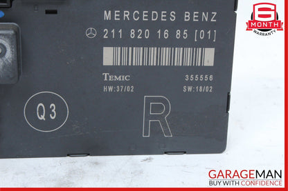 03-09 Mercedes W211 E350 E550 Front Right Passenger Door Controller Module OEM
