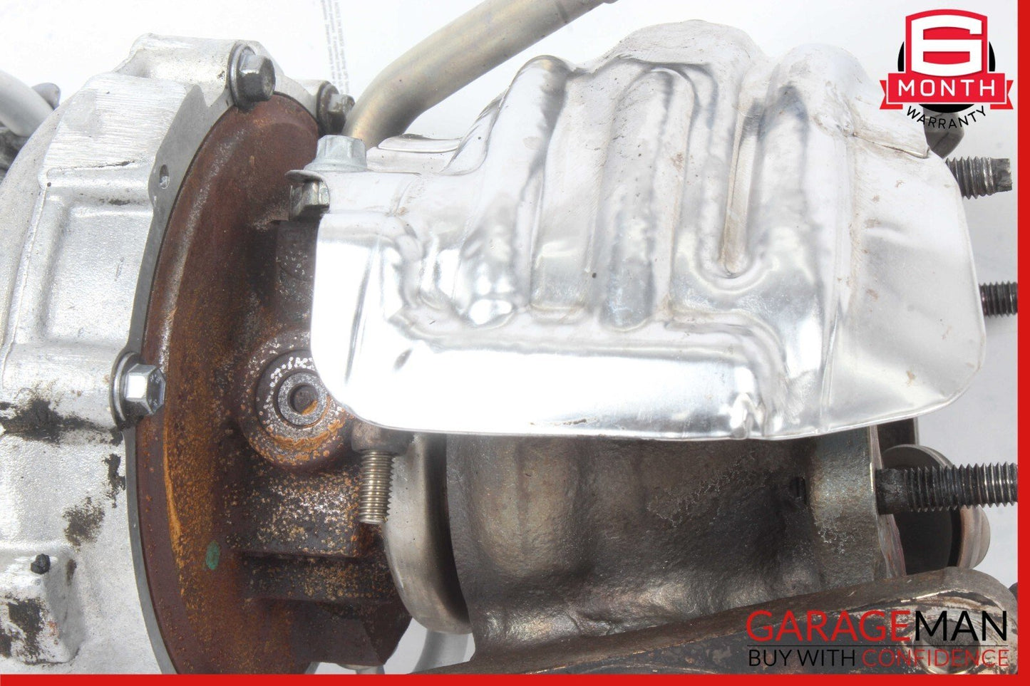 11-16 Mercedes GL450 S500 S550 4.7L Left Turbocharger Turbo Charger Manifold OEM