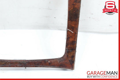 08-15 Mercedes W204 C300 C350 Center Console Gear Shift Shifter Trim Bezel Wood
