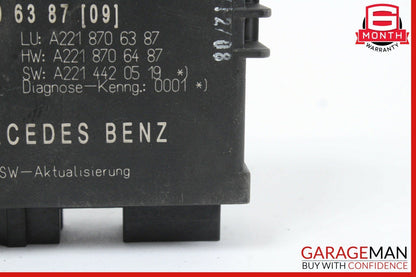 07-09 Mercedes W216 CL550 S550 Rear Trunk Remote Release Open Close Module Unit