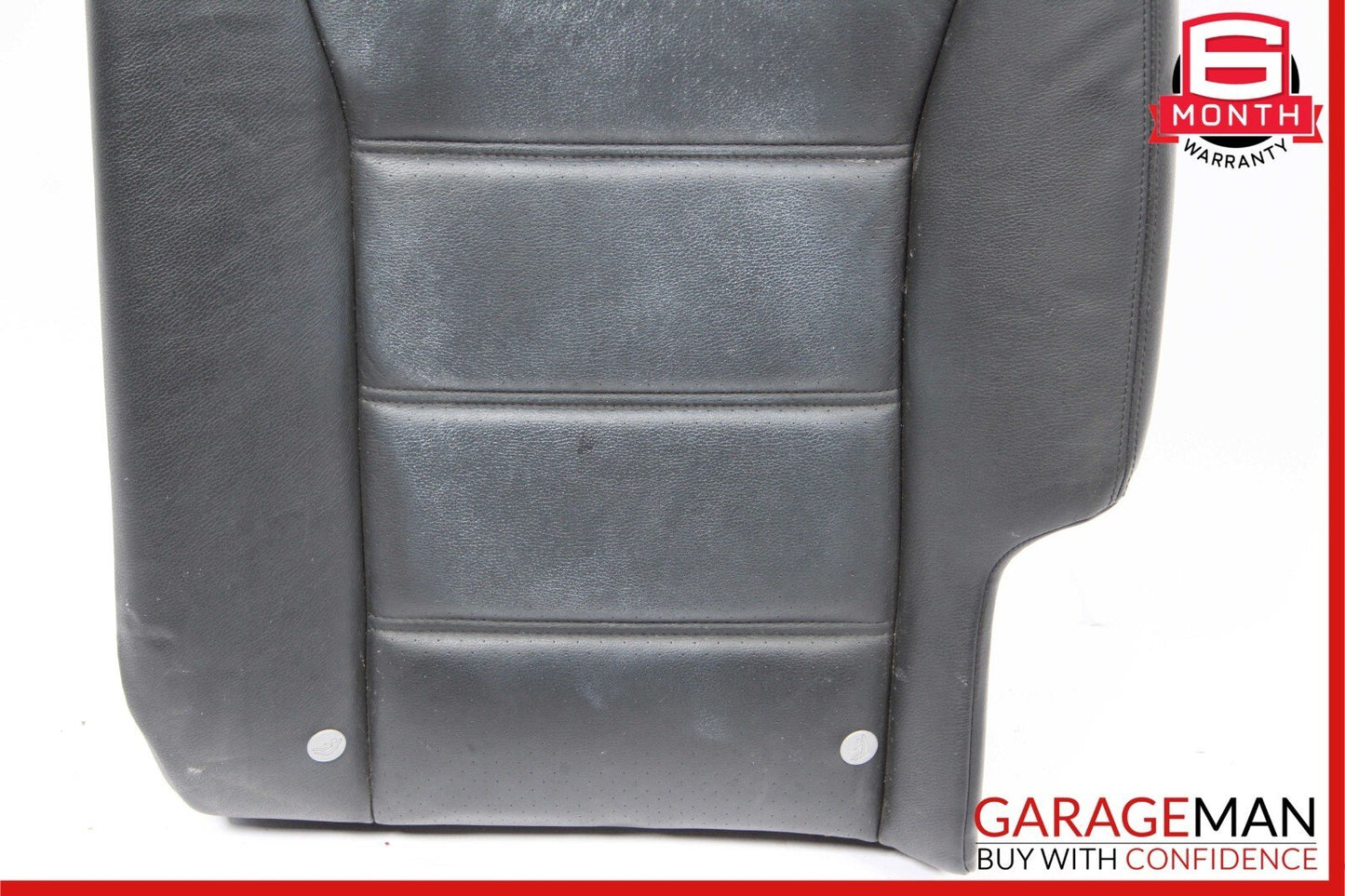 03-10 Porsche Cayenne 955 957 Rear Left Side Top Upper Seat Cushion Cover Black