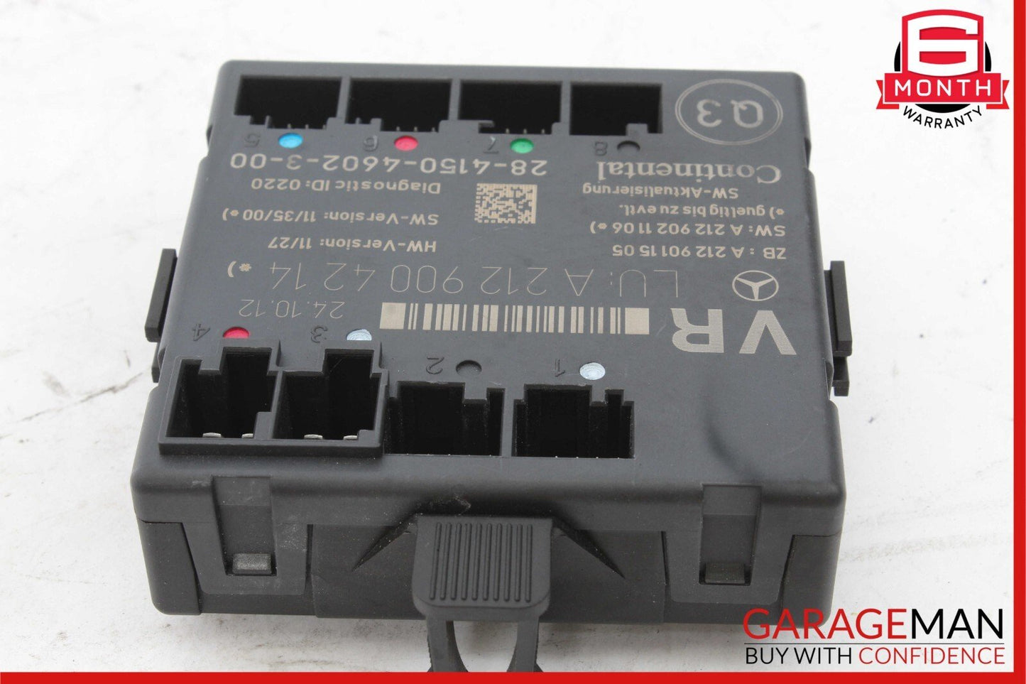 08-14 Mercedes W204 C250 Front Right Passenger Side Door Control Module Unit OEM