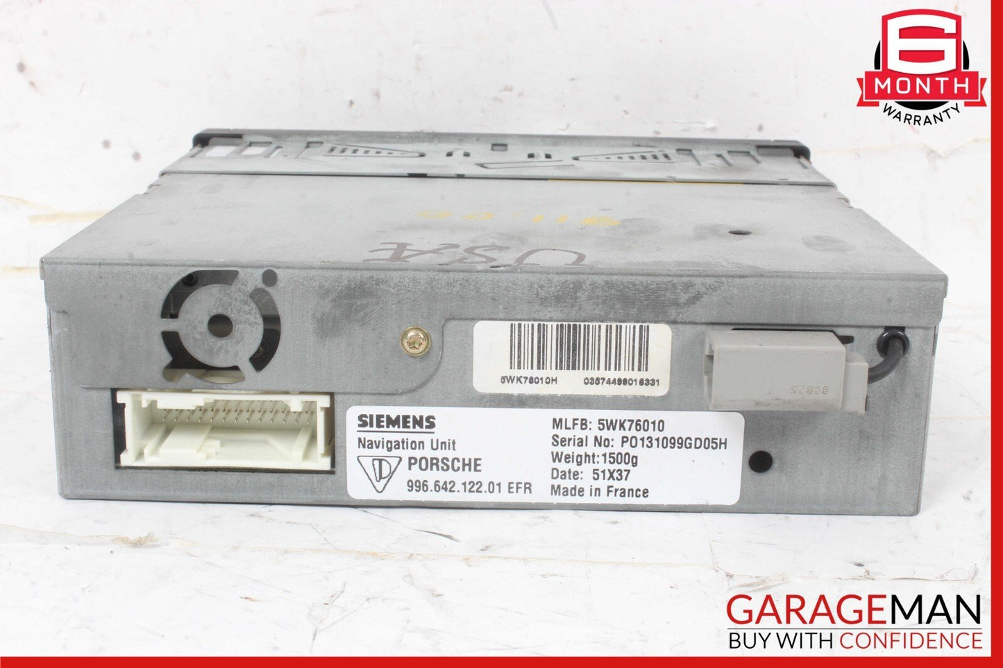 99-01 Porsche Carrera 911 996 Boxster 986 Navigation Control Module Player OEM