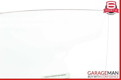 11-17 Mercedes W207 E350 E550 Convertible Door Window Glass Front Left Side OEM