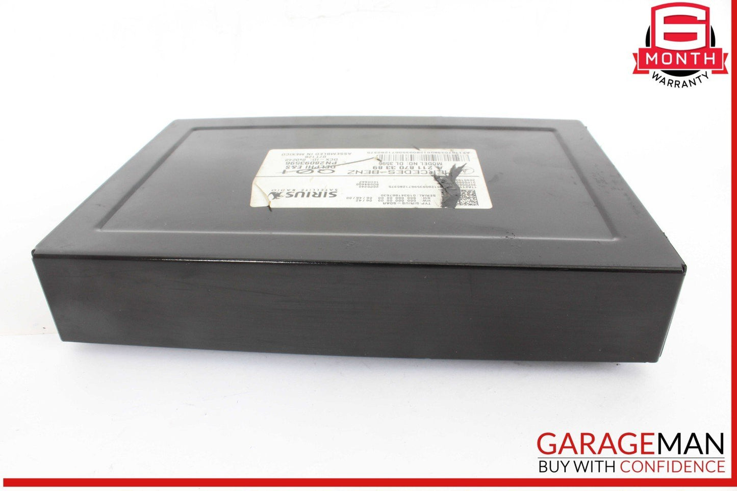 03-09 Mercedes W164 ML350 4MATIC Sirius Satellite Radio Receiver 2118703389 OEM