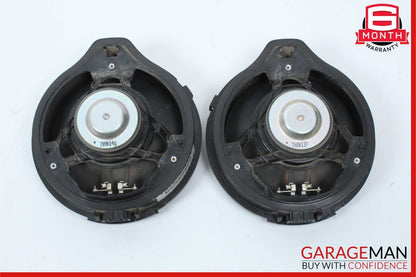 08-11 Mercedes W204 C300 Rear Right & Left Side Door Sound Speakers Set OEM
