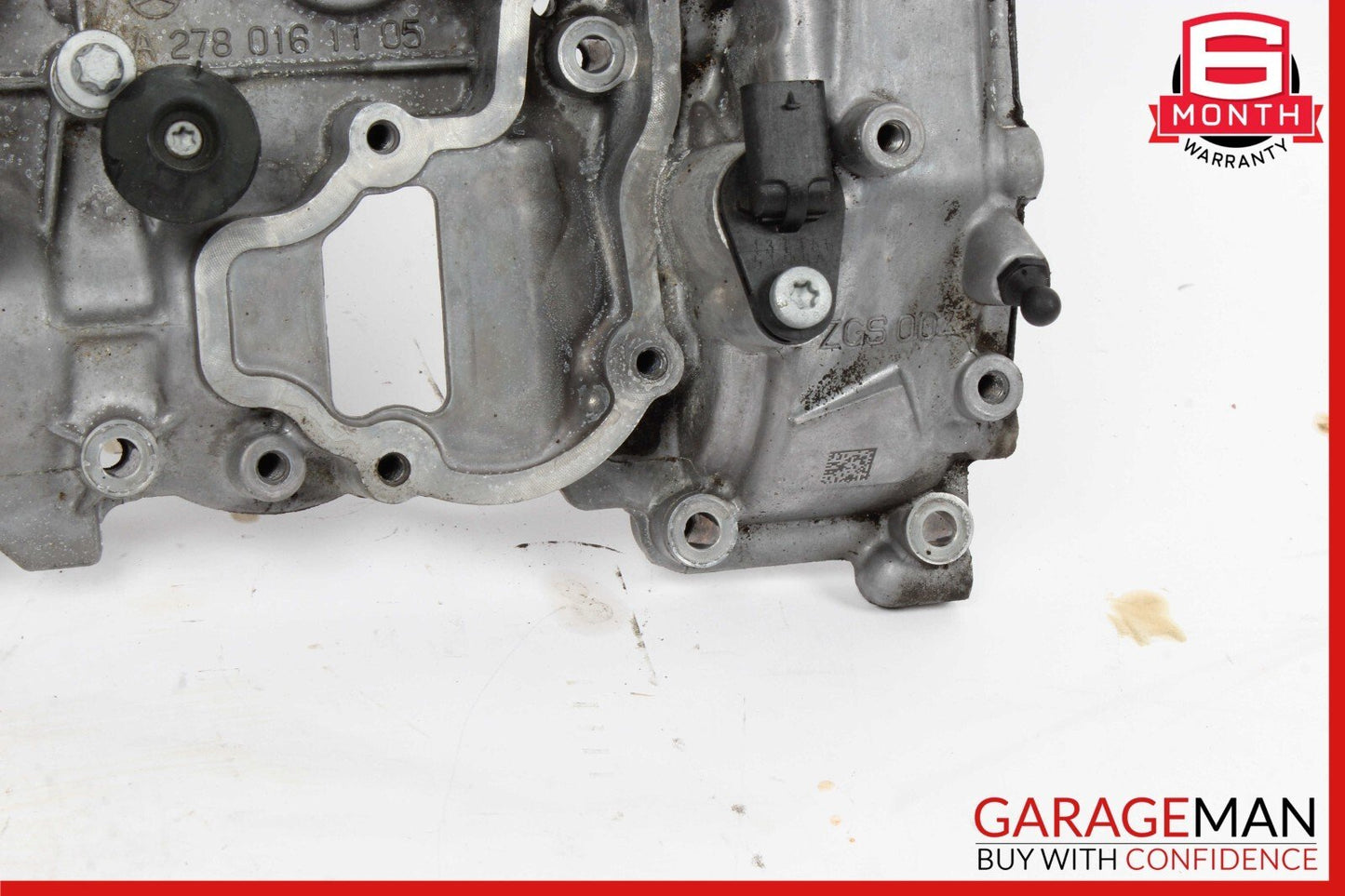 11-20 Mercedes W221 S550 E550 CLS550 Left Side Engine Cylinder Head Valve Cover