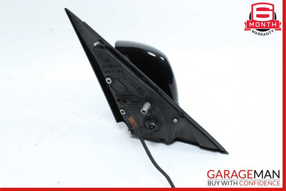 10-12 Mercedes X204 GLK350 Front Left Side Door Rear View Mirror Black OEM