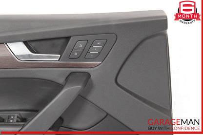 18-25 Audi Q5 Front Left Driver Side Interior Door Panel Cover OEM
