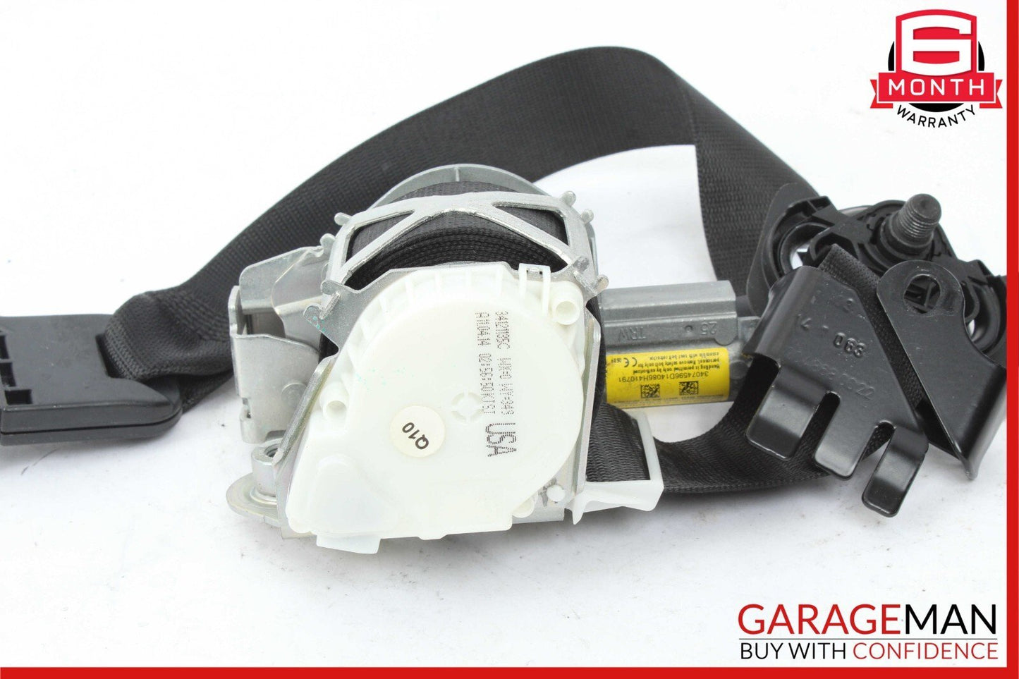 08-14 Mercedes W204 C300 C350 Front Right Side Seat Belt Retractor Black OEM