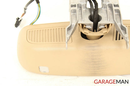07-09 Mercedes W221 S550 S63 AMG Interior Top Upper Rear View Mirror Brown OEM